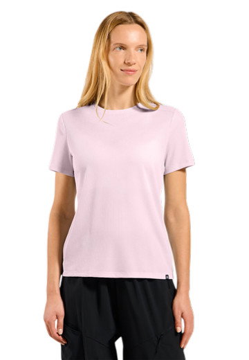 Odlo Wander-/Freizeit Shirt Cubic Light (leicht, schnelltrocknend) pink Damen