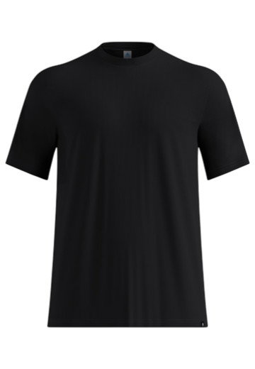 Odlo T-shirt wędrowny / rekreacyjny Cubic Light (lekki, szybkoschnący) czarny męski