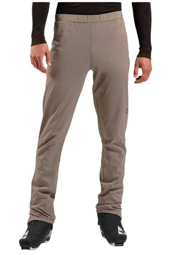 Odlo Wintersporthose Brensholmen Langlaufhose (winddicht, atmungsaktiv) beigebraun Herren