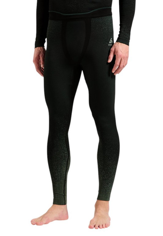 Odlo Funktionsunterhose Performance Warm Blackcomb (schnelltrocknend, nahtlos) Unterwäsche grün/schwarz Herren