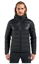 Odlo Winter Jacket Severin N-Thermic Insulated with Hood (water-repellent, windproof, breathable) black men's