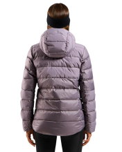 Odlo Winter Jacket Severin N-Thermic Insulated Hooded (water-repellent, windproof, breathable) purple ladies