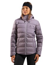 Odlo Winter Jacket Severin N-Thermic Insulated Hooded (water-repellent, windproof, breathable) purple ladies