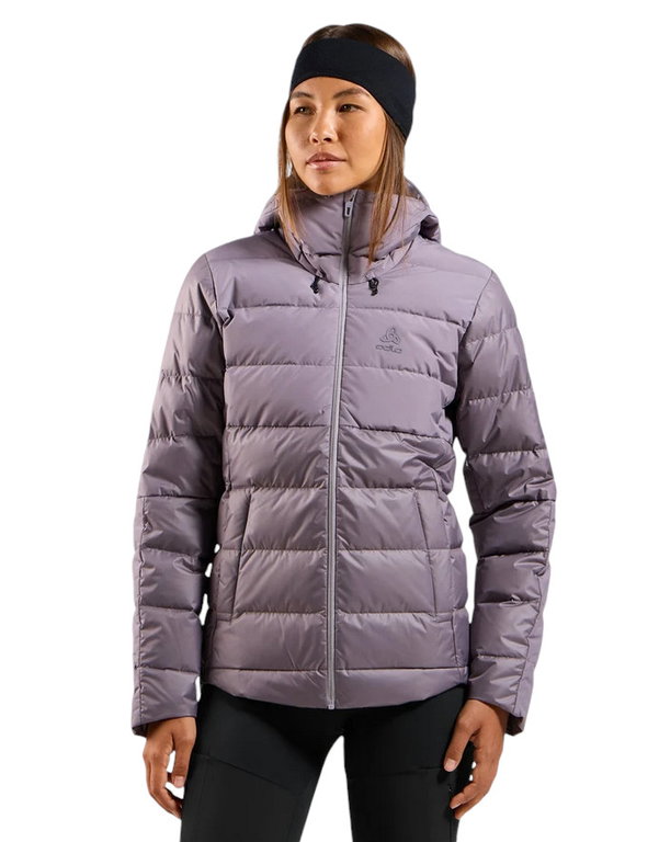 Odlo Winterjacke Severin N-Thermic Insulated Hooded (wasserabweisend, winddicht, atmungsaktiv) violett Damen