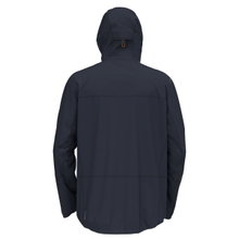 Odlo Kurtka wędrowna X-Alp 3L (Hardshell, kaptur, wodoodporna) ciemnoniebieska męska