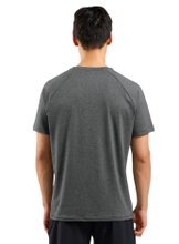 Odlo Sportowo-rekreacyjne T-shirt Essential 365 (lekki, regulujący wilgoć) szary męski