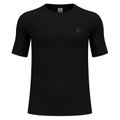 Odlo Funktionsunterwäsche Shirt Performance Wool 140 (Merino-Mix , nahtlos, schnelltrocknend) schwarz Herren