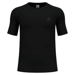 Odlo Funktionsunterwäsche Shirt Performance Wool 140 (Merino-Mix , nahtlos, schnelltrocknend) schwarz Herren