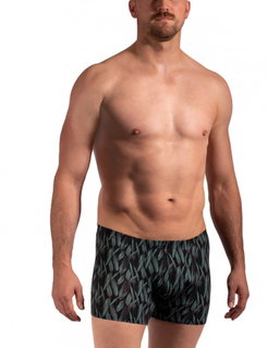 Olaf Benz Unterwäsche Boxershorts RED2262 (elastisch und bequem) schwarz/grün Herren