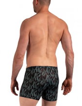 Olaf Benz Unterwäsche Boxershorts RED2262 (elastisch und bequem) schwarz/grün Herren
