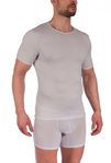 Olaf Benz Unterwäsche Tshirt RED1201 (Polyamid, angenehmes Tragegefühl) silber/grau Herren