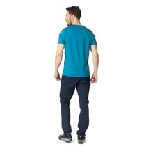 Odlo Wanderhose Ascent Pant (ausgezeichnetet Bewegungsfreiheit, leicht, wasserfest) lang dunkelblau Herren