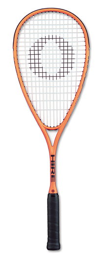 OLIVER Squashschläger Hire Graphite (170g/kopflastig/Einsteiger) orange - besaitet -