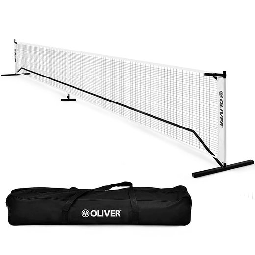 OLIVER Siatka do pickleball czarna/biała 22'x3'x2.3'