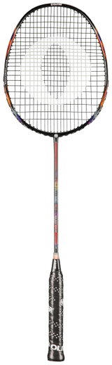 OLIVER Badmintonschläger MicroTec 10 (leicht grifflastig, flexibel) 2025 schwarz/bunt - unbesaitet -