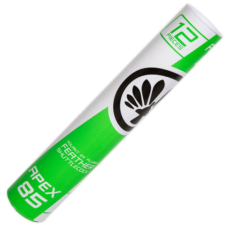 OLIVER Badmintonbälle Apex 85 Naturfeder weiss Dose 12er