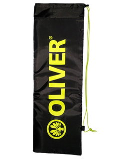 OLIVER Racket Cover Squash/Badminton Fullsize with Drawstring Black - 1 Piece