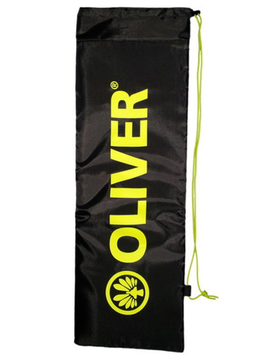 OLIVER Schlägerhülle Squash/Badminton Fullsize mit Kordelzug schwarz - 1 Stück