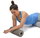 Oliver Fitness Faszienrolle 32cm gerillt grau