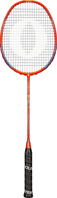 OLIVER Badmintonschläger Delta 12 (90g/kopflastig/sehr steif) - besaitet -