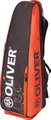 OLIVER Rucksack Racketbag Long (Hauptfach, Schlägerfach) grau/orange