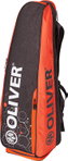 OLIVER Rucksack Racketbag Long (Hauptfach, Schlägerfach) grau/orange