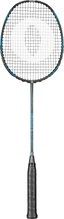 OLIVER Badmintonschläger Organic 6 (89g/ausgewogen/mittel) schwarz/blau - besaitet -