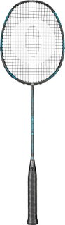 OLIVER Badminton Racket Organic 6 (89g/balanced/medium) black/blue - strung -