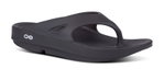 Oofos Toe Sandal Ooriginal Recovery - black - 1 pair