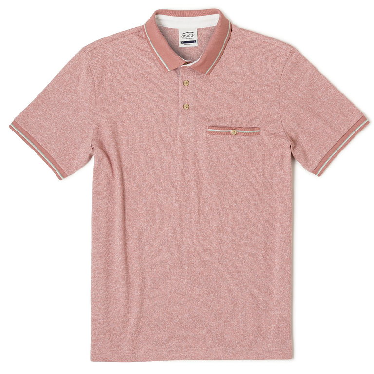 Oxbow Freizeit-Polo Obrego rot Herren