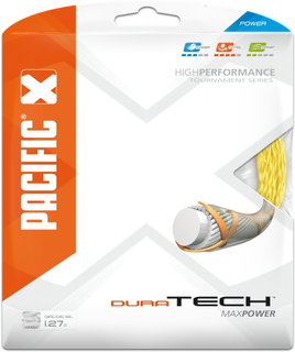 Pacific Tennissaite Dura Tech (Allround+Kontrolle) gold 12m Set