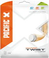 Pacific Sznur tenisowy Power Twist (Uniwersalny+Moc) naturalny 12m Zestaw