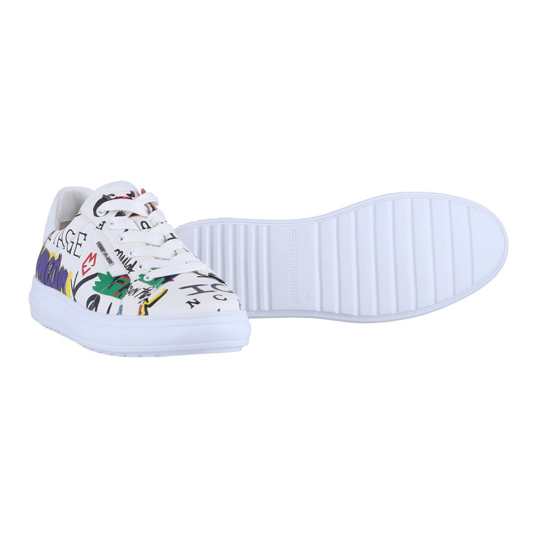 Peter Kaiser Sneaker 40 (Leder) weiss/bunt Damen