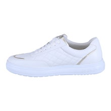 Peter Kaiser Sneaker 41 (Veloureder) weiss/gold Damen