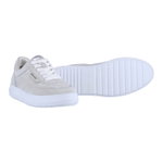 Peter Kaiser Sneaker 41 (Veloureder) hellgrau/silber Damen