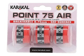 Karakal Overgrip Point Air 0.75mm rot 3er
