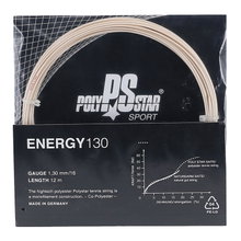 Polystar Tennissaite Energy (Haltbarkeit+Power) natur 12m Set