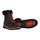 Pomar Winterstiefel PÄIVI GTX (Nappaleder, wasserdicht, Lammfell gefüttert) schwarz/orange Damen