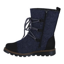 Pomar Winterstiefel Posio GTX (Filzstiefel, wasserdicht, extrem warm) dunkelblau Damen