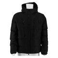 Poolman Winterjacke mit Kapuze P2304.726 (warm wattiert, leicht) schwarz Herren