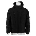 Poolman Winterjacke mit Kapuze P2304.726 (warm wattiert, leicht) schwarz Herren