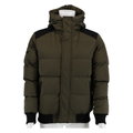 Poolman Winterjacke mit Kapuze P2304.765 (warm wattiert, leicht) grün Herren