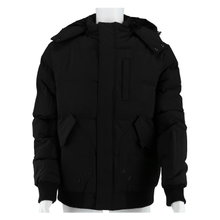 Poolman Winterjacke mit Kapuze Fell P2304.784 (warm wattiert, leicht) schwarz Herren