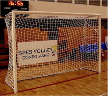 Powershot portable futsal goal made of steel 4m x 2m