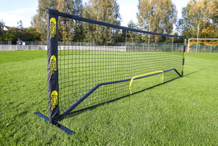 Powershot Fussball-Tennisnetz Multisport Set aus Stahl 4mx1,10m