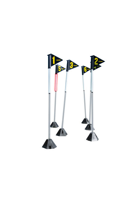 Powershot Powerlite LED Slalom Poles Set of 6