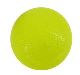Powershot PVC-Ball Fussball 15cm gelb