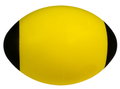 Powershot Schaumstoffball Rugbyball 65x55cm gelb