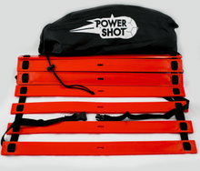 Powershot Koordinationsleiter (für Koordinationstraining) inkl. Tasche 8m rot