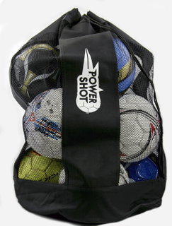 Powershot Ball Bag for up to 12 Balls in Black